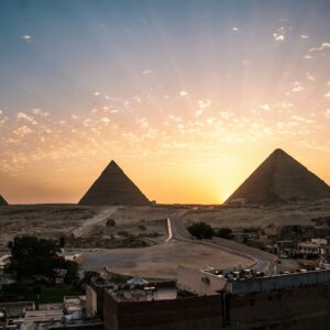 white and brown houses under blue sky during daytime